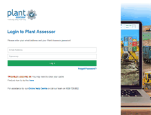 Tablet Screenshot of plant.assessor.com.au